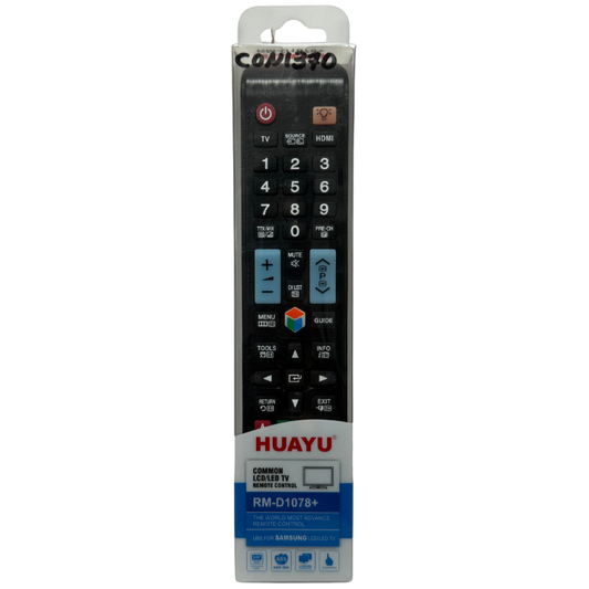 Control Remoto para TV Samsung HUAYU RM-D1078+ – Reemplaza tu Control y No te Pierdas el Mundial