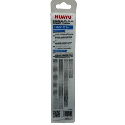 Control Remoto para TV Samsung HUAYU RM-D1078+ – Reemplaza tu Control y No te Pierdas el Mundial