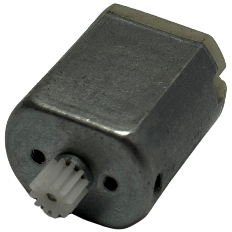 Motor DC 3V-9V con Piñón de Nylon - Motor Eléctrico de Alta Velocidad para Proyectos y Mecanismos