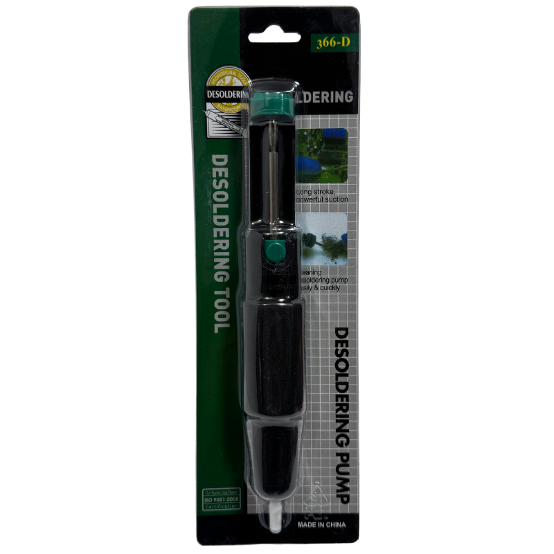 Chupa Suelda / Bomba Desoldadora Manual - Extractor de Estaño para Circuitos