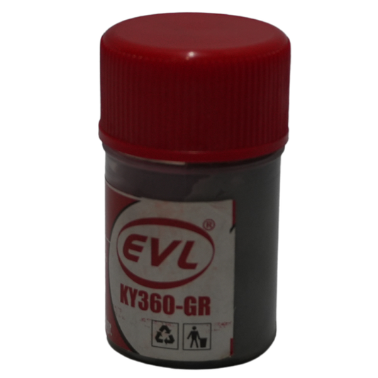 Pasta Térmica EVL KY360-GR de 30g en Tarro - Grasa Disipadora de Silicona para Procesador, Disipadores y Electrónica de Potencia