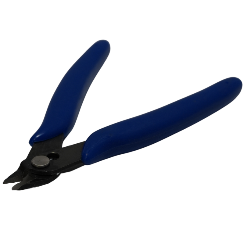 Pinza de Corte de Precisión Flush Cutter - Cortadora Diagonal al Ras con Muelle de Retorno para Electrónica, PCB, Cables Finos e Impresión 3D