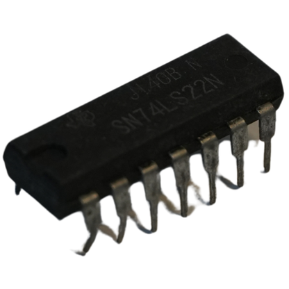 Compuerta Lógica SN74LS22N Dual NAND de 4 Entradas Colector Abierto DIP-14 TTL 74LS22