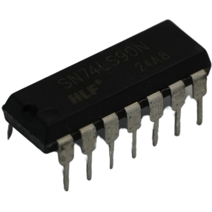 Contador por Décadas y Binario BCD SN74LS90N DIP-14 TTL 74LS90