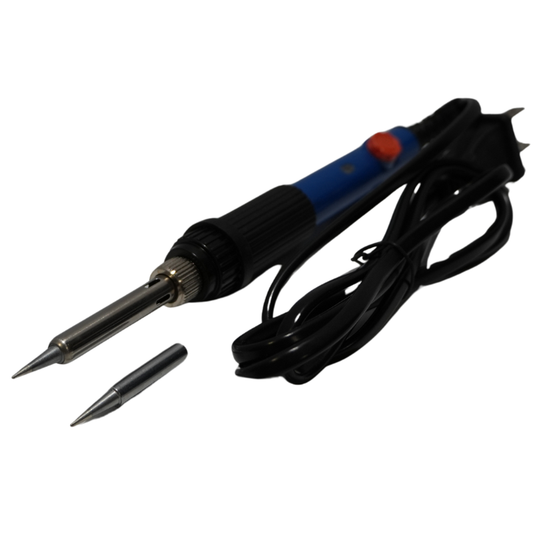 Cautín Tipo Lápiz EVL de 60W 110V - Soldador Eléctrico de Alta Potencia con Punta Cónica para Electrónica, Cables Gruesos y Conectores