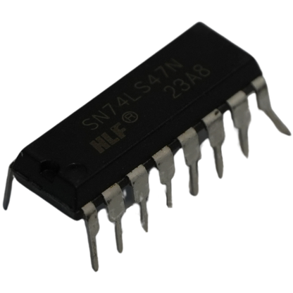 Decodificador BCD a 7 Segmentos SN74LS47N Anodo Comun DIP-16 TTL 74LS47