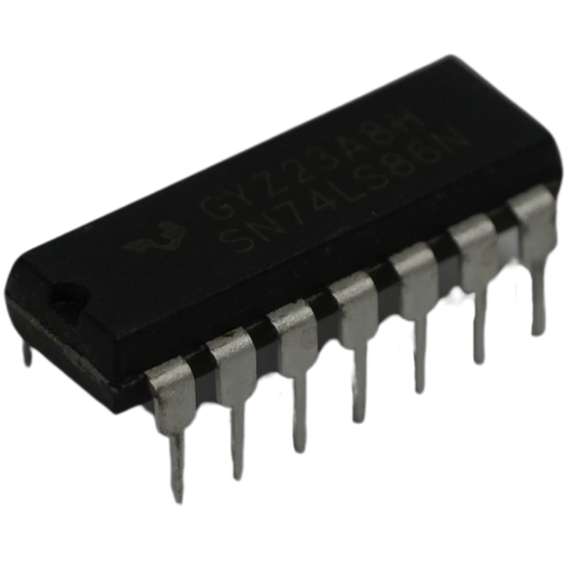 Compuerta Lógica SN74LS86N Cuádruple XOR de 2 Entradas DIP-14 TTL 74LS86