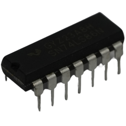 Compuerta Lógica SN74LS86N Cuádruple XOR de 2 Entradas DIP-14 TTL 74LS86