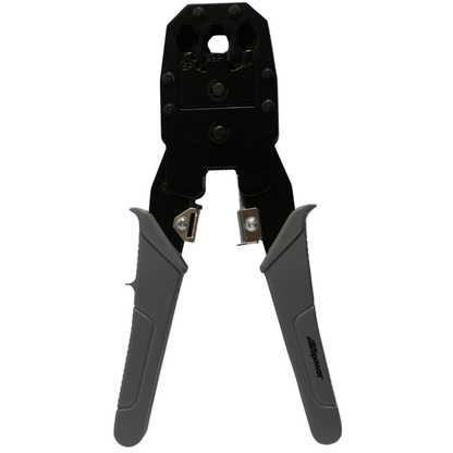 Ponchadora de Red RJ45 BSpower - Crimpadora 3 en 1 para RJ45, RJ12 y RJ11 con Corta y Pela Cable + Pelacables UTP Incluido